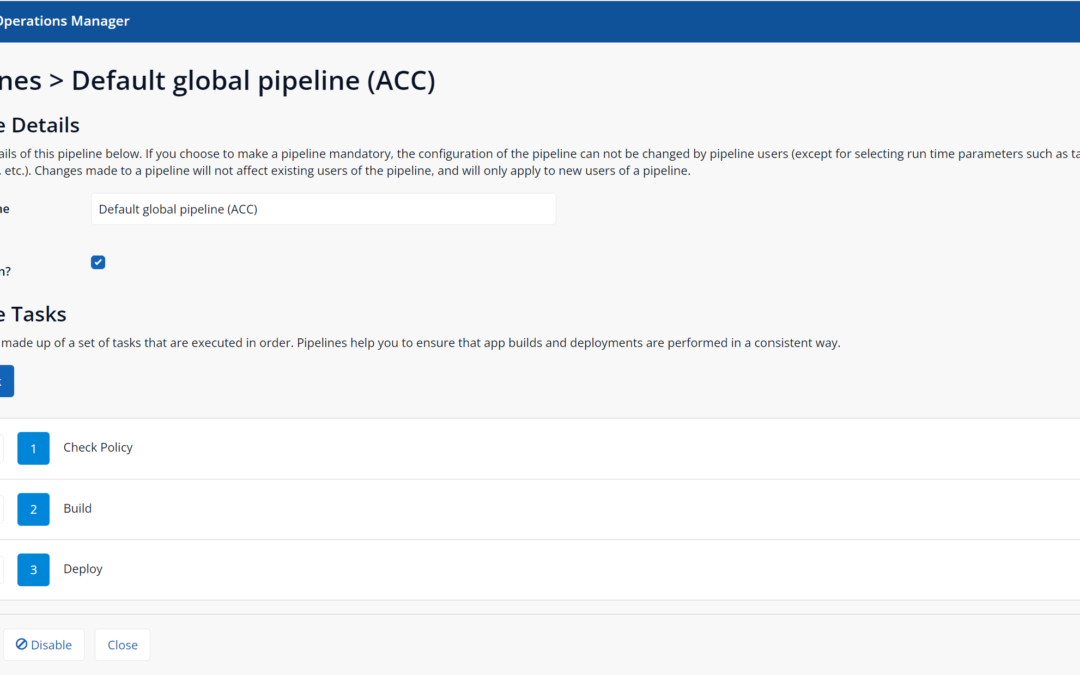 Mendix pipelines smooth low code releases