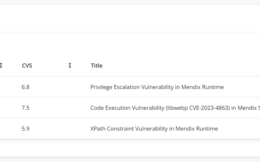 Blue Storm boosts Mendix security awareness